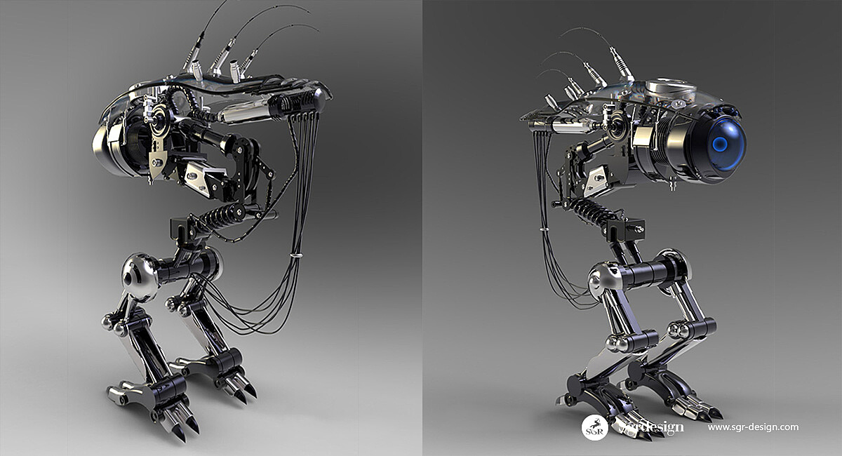 半人马设计-3d机器人|三维|人物/生物|半人马设计 原创作品 站