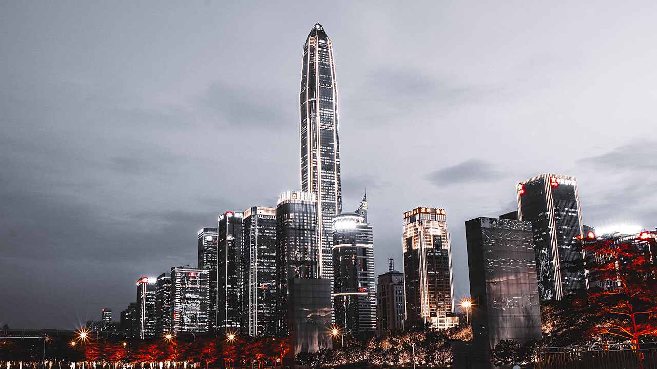 深圳最高楼平安大厦风光摄影