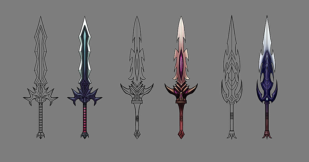 游戏武器设计-大剑