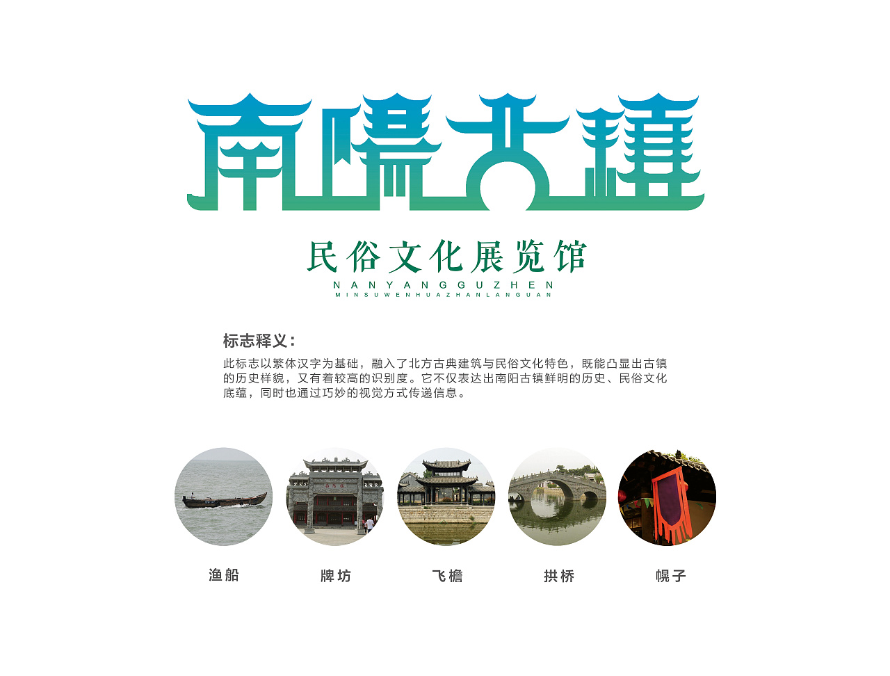 南阳古镇历史展览馆logo设计
