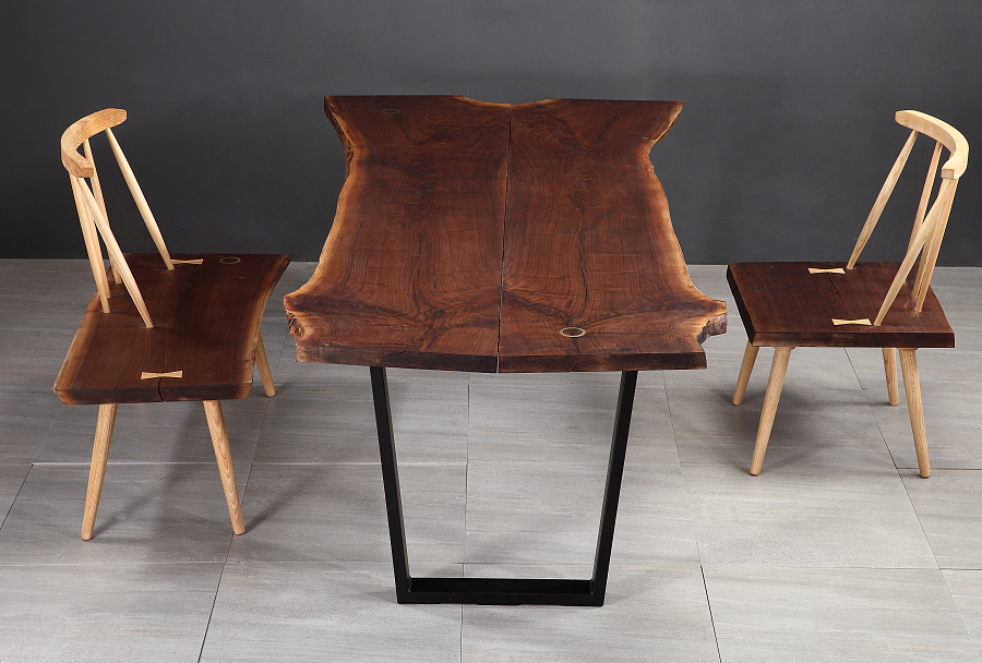 品木印象 北美黑胡桃大板桌|家具|工业\/产品|Zoe大鲨鱼 - 原创设计作品 - 站酷 (ZCOOL)