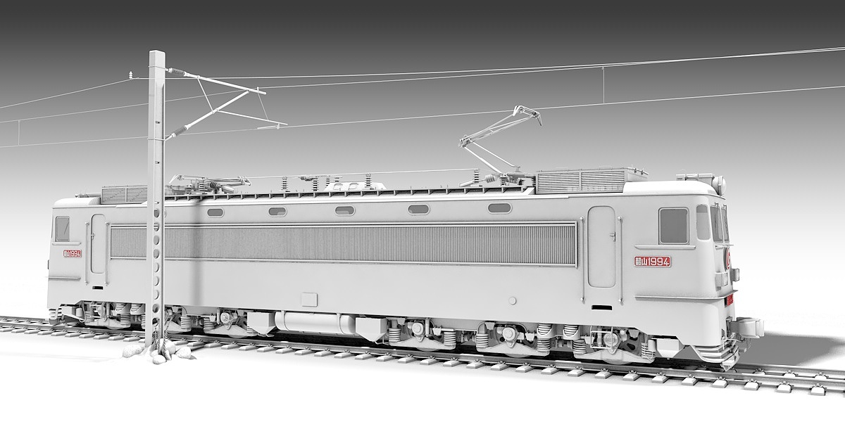 芍药花开-韶山1型电力机车|三维|机械\/交通|Theropoda - 原创作品 - 站酷 (ZCOOL)