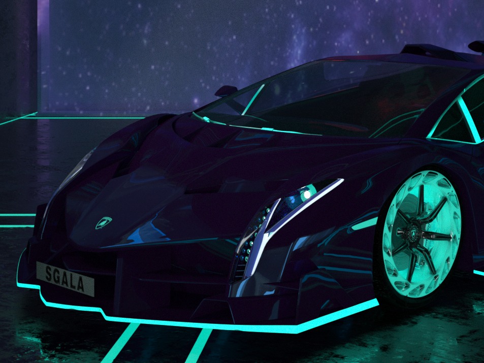 兰博基尼lamborghini_veneno_(lp750-4)