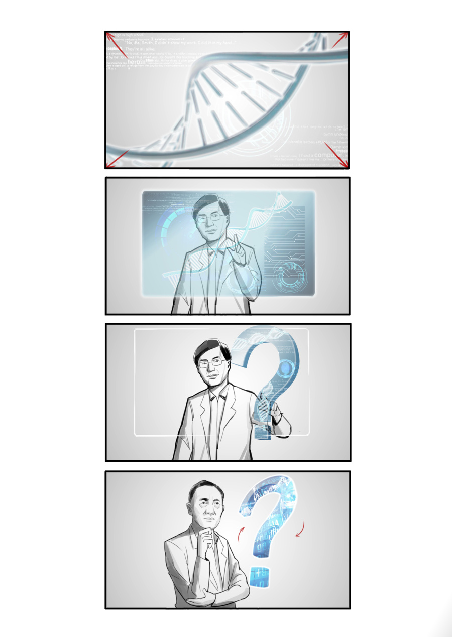 某节目片头动画分镜头|脚本\/分镜|影视|seezr - 原