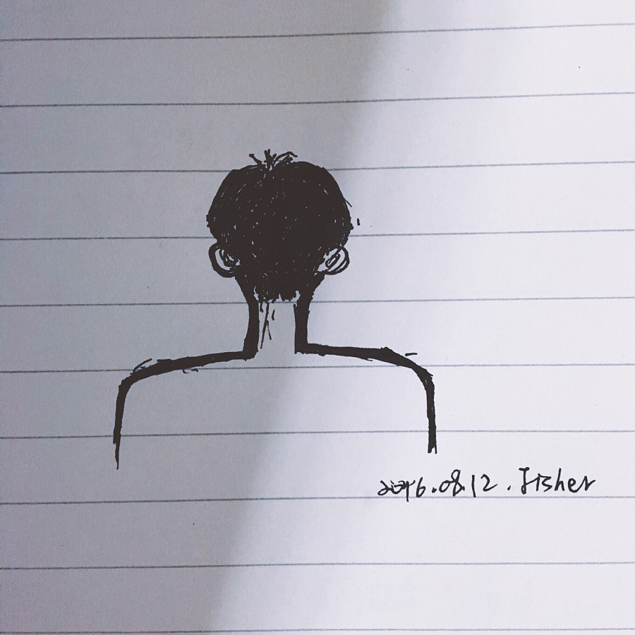 别回头,不想重逢|绘画习作|插画|元气美男子 - 原