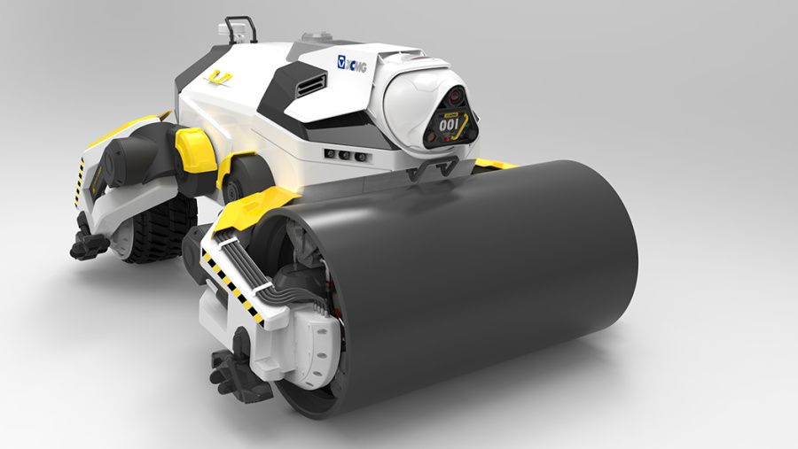 概念工程机械设计,未来工程机械造型设计研究