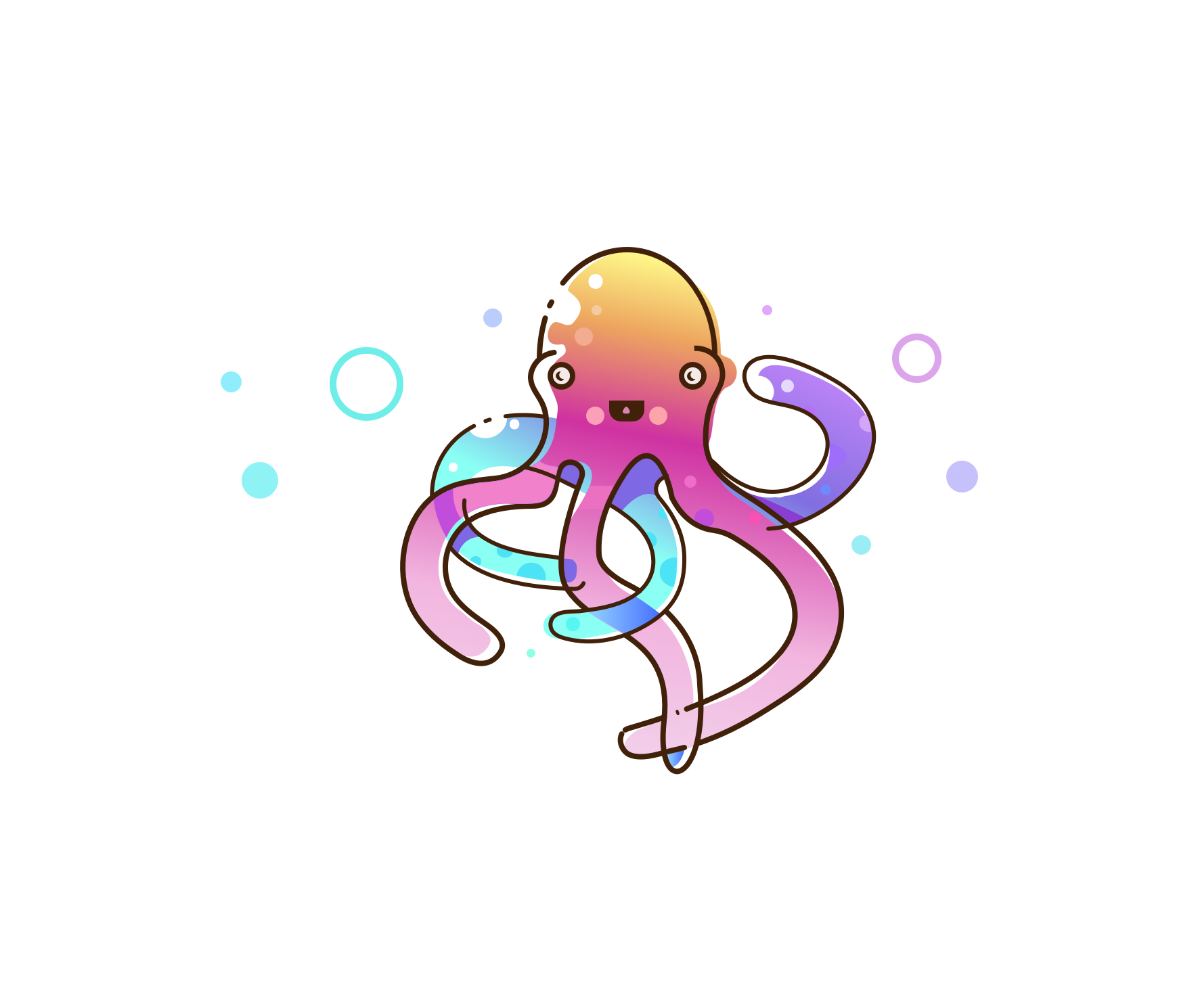 章鱼插画
