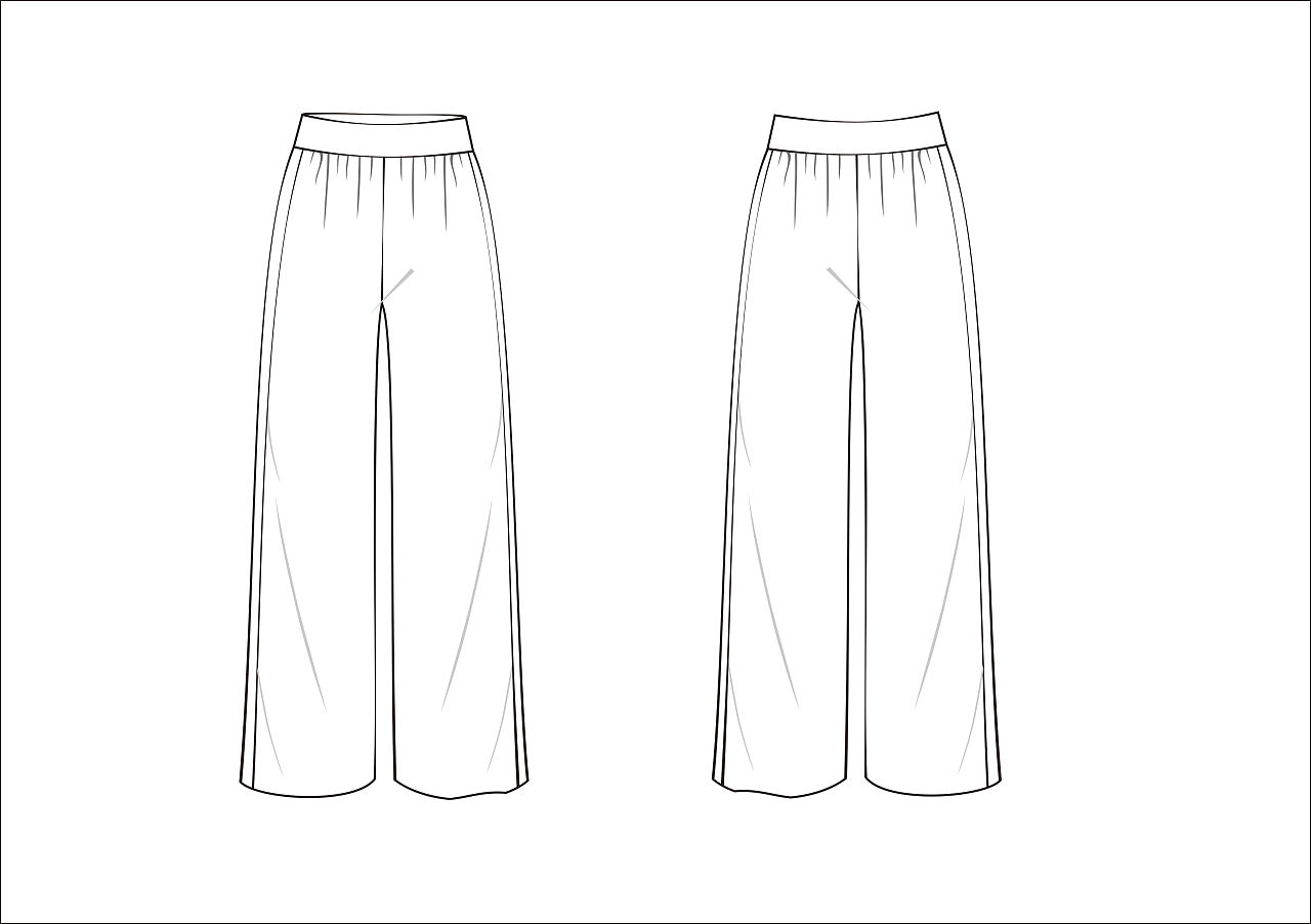 牛仔裤-女装设计-CFW服装设计