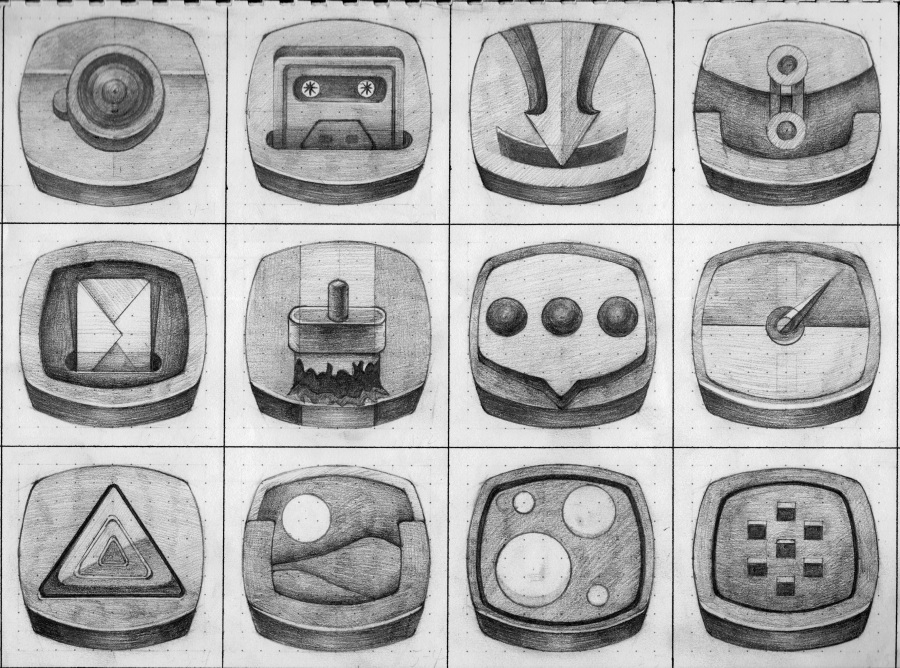 icon 临摹|素描|纯艺术|WANGJIYA - 原创设计作