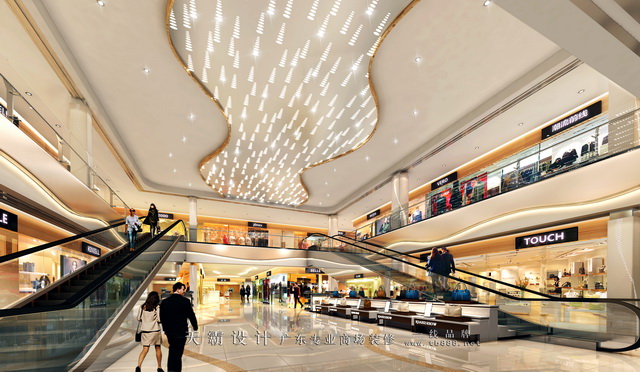 广东百货商场设计效果图案例:深圳天源隆商场