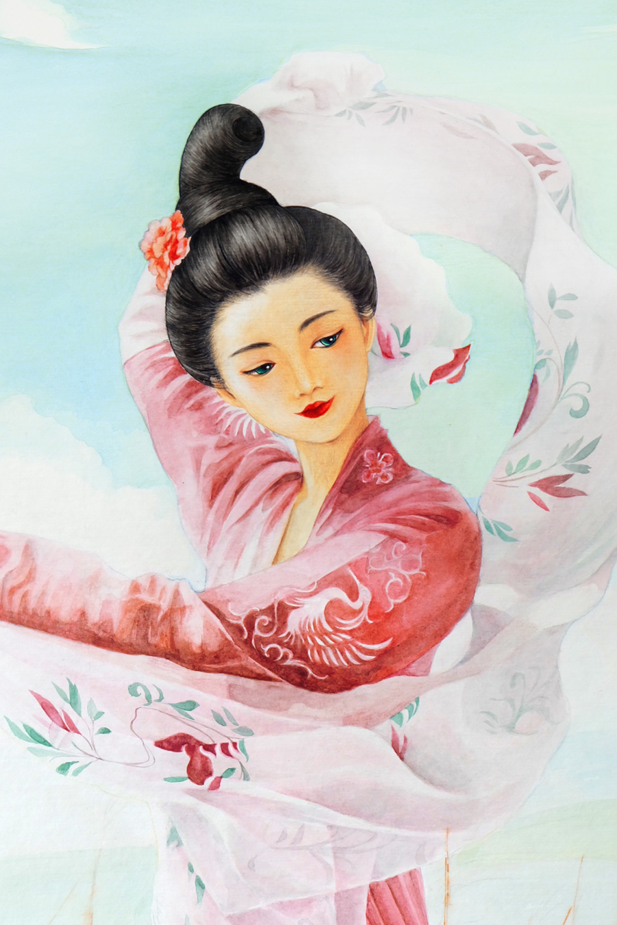 翩跹起舞|水彩|纯艺术|邦尼邦尼你不开花 - 原创