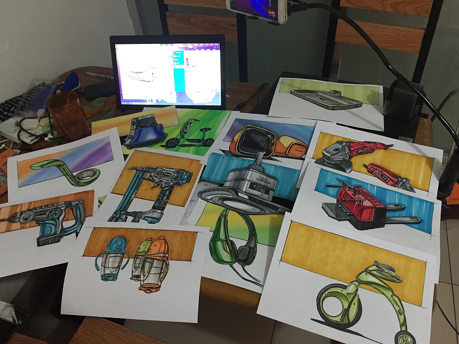 马克笔|电子产品|工业\/产品|梦龙fighting8 - 原创