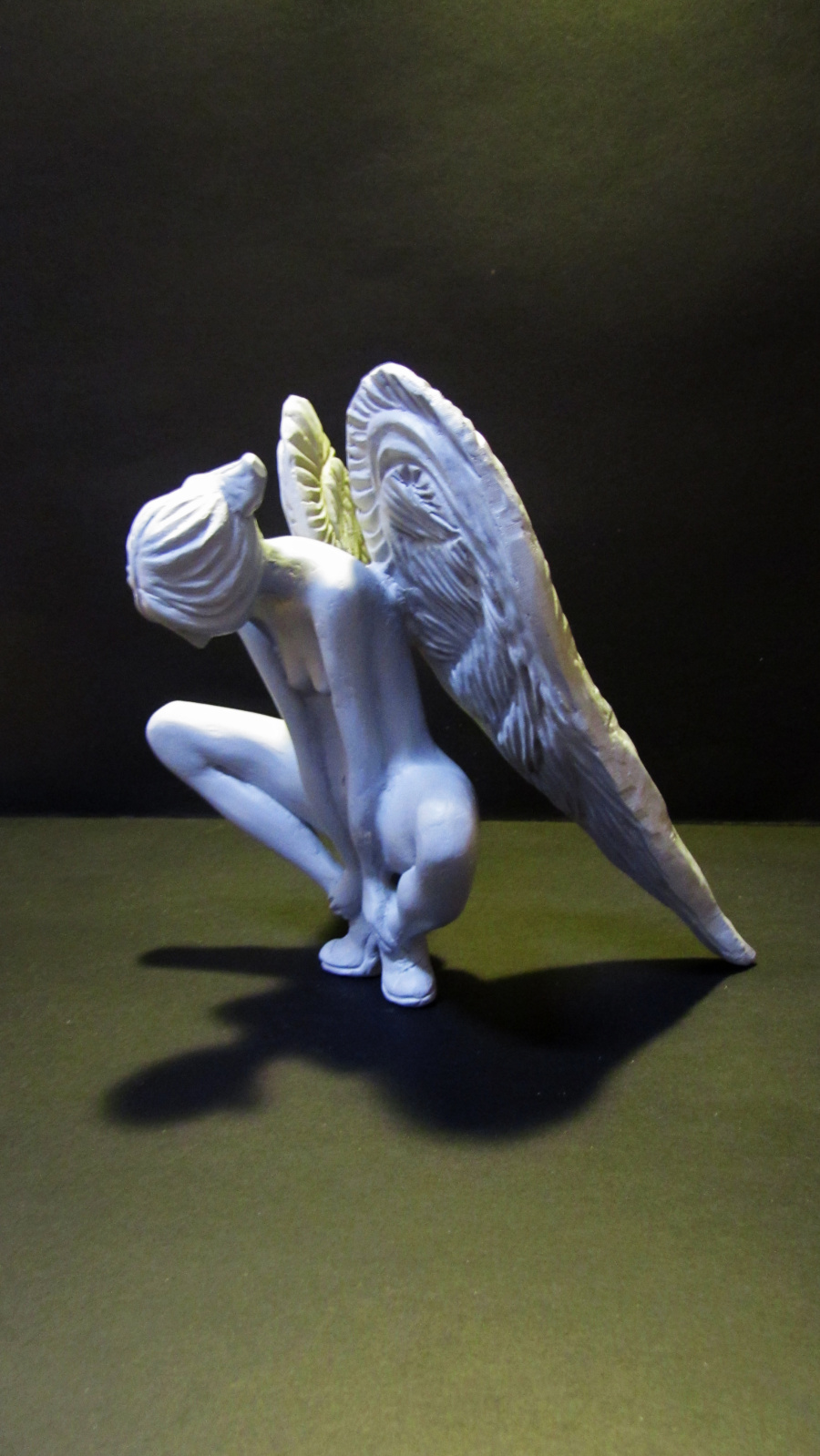 玩具课作业(天使)|手办\/原型|手工艺|狂奔的小鸭