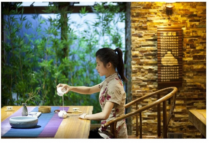 顺意号茶艺馆--德阳茶楼v茶楼|德阳农村装修|室内茶楼三合院一房屋设计图及效果图图片