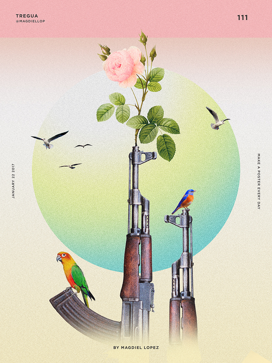 战争与和平|平面|海报|琥宝宝 - 临摹作品 - 站酷