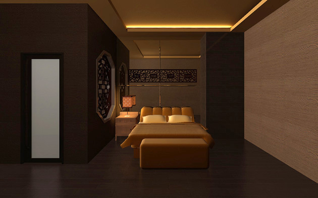 里专业足浴会所装修设计公司《家富富桥足疗会