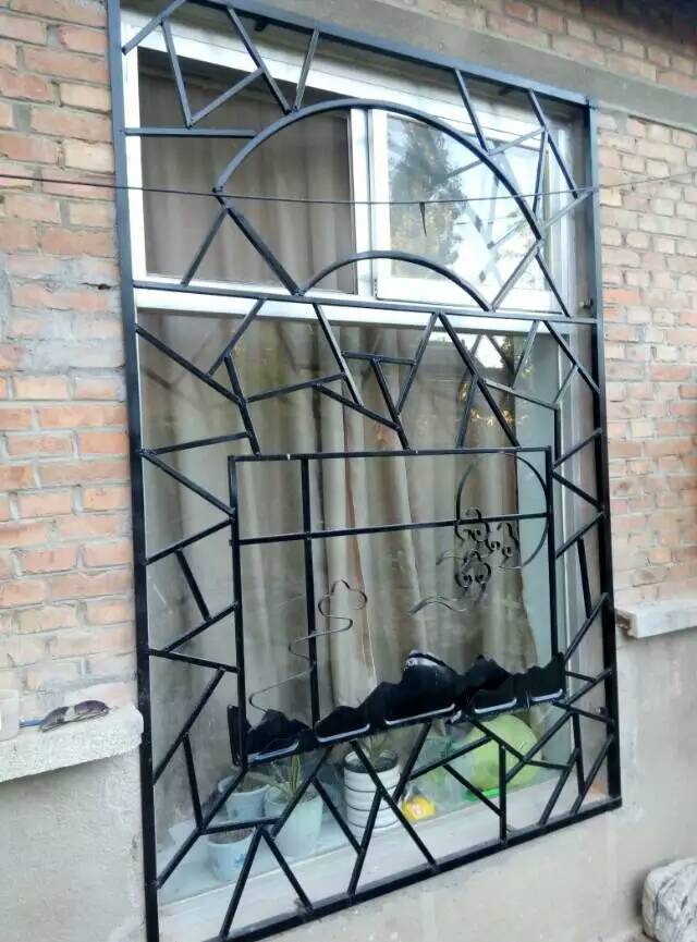 中式铁艺 · 防盗窗|铁艺|手工艺|尹利钊 - 原创设