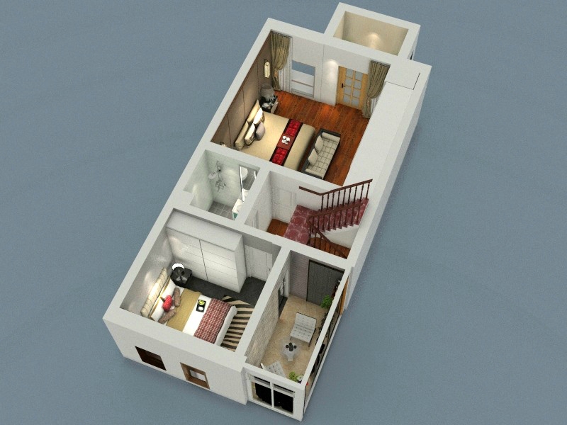 2016青岛胶州别墅设计案例|室内设计|空间\/建筑