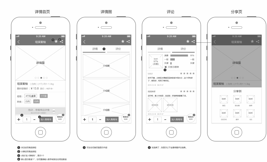 Q鲜APP原型设计|概念\/原型|GUI|chenleqi - 原创