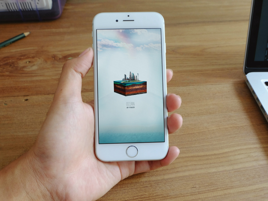 Ocean&City&Ice|图形\/图案|平面|Crazy一stone