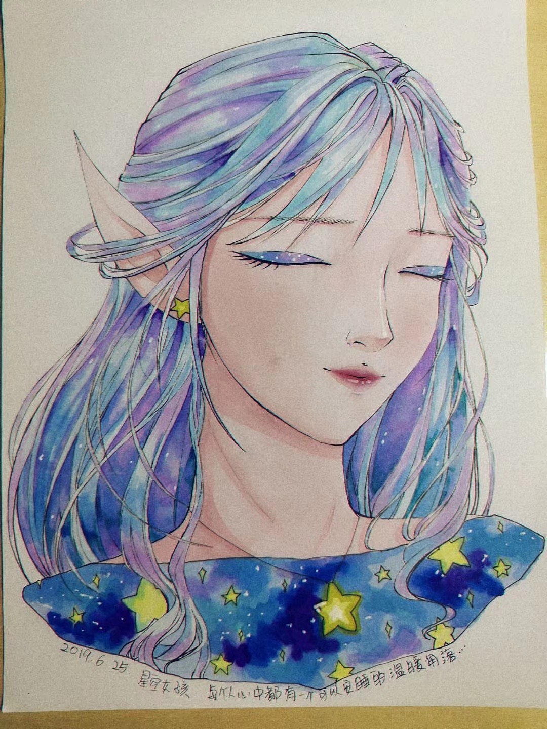 2019年马克笔画