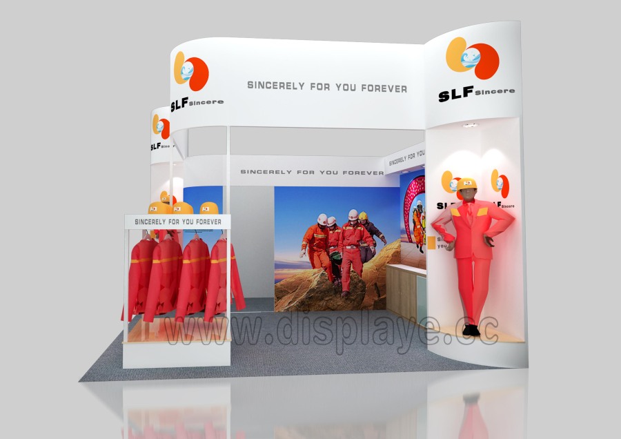 劳保用品&消防展-展台设计搭建|展示\/橱窗\/店面