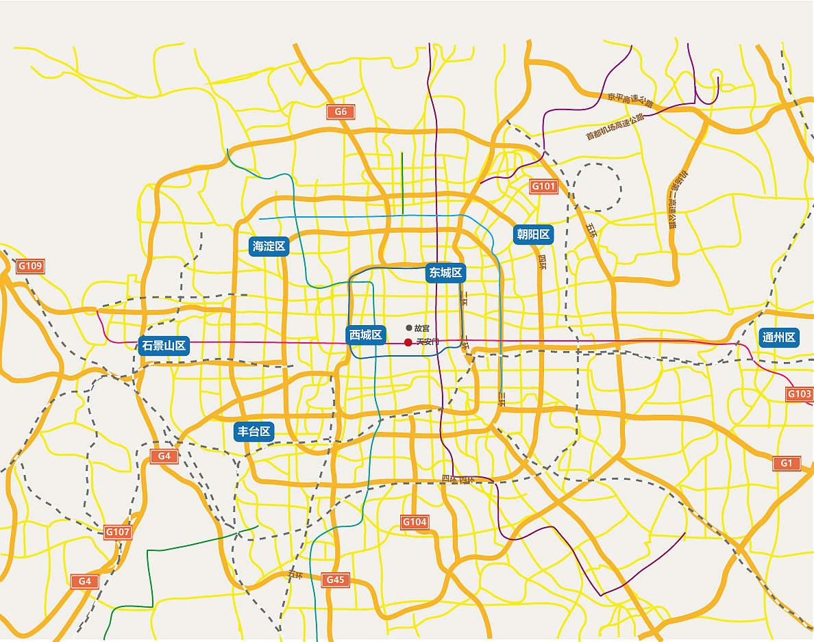 练习篇-北京地图