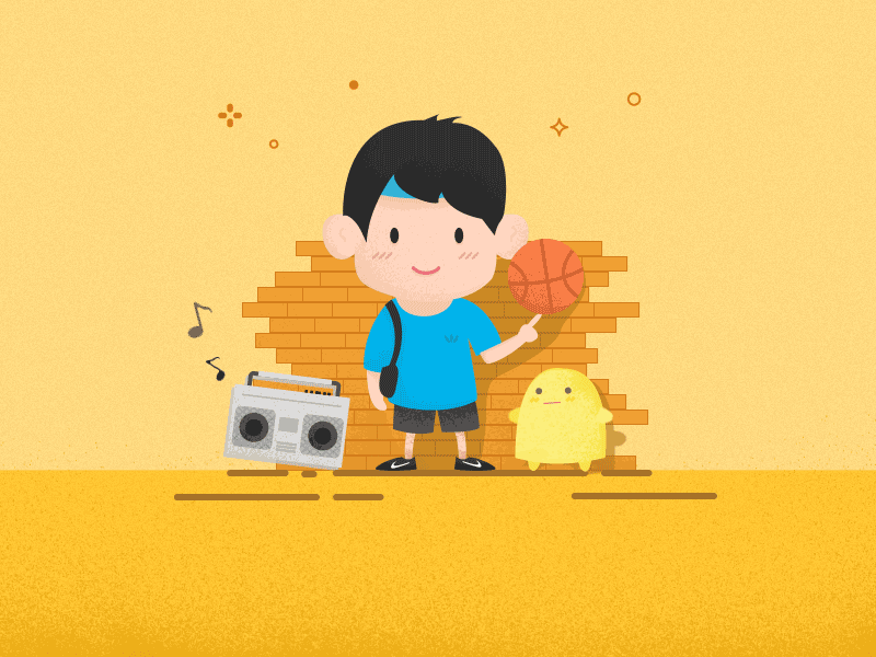 一些动态插画and头像