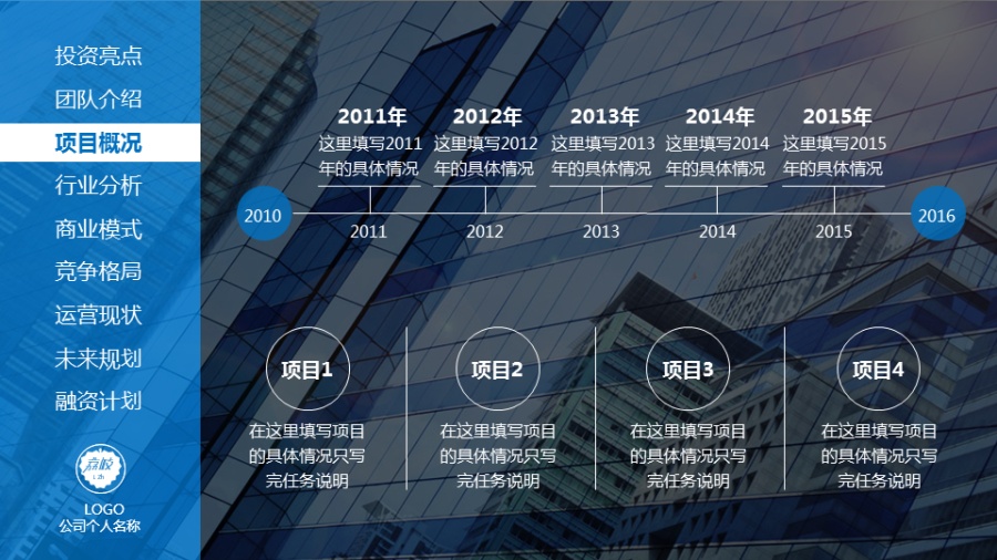 【荔枝出品】创业\/商业融资计划书PPT模板(双