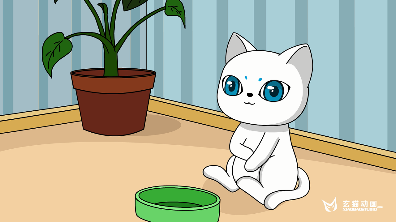 玄猫动画flash动画原创动画小堡趣事录---吃货趣