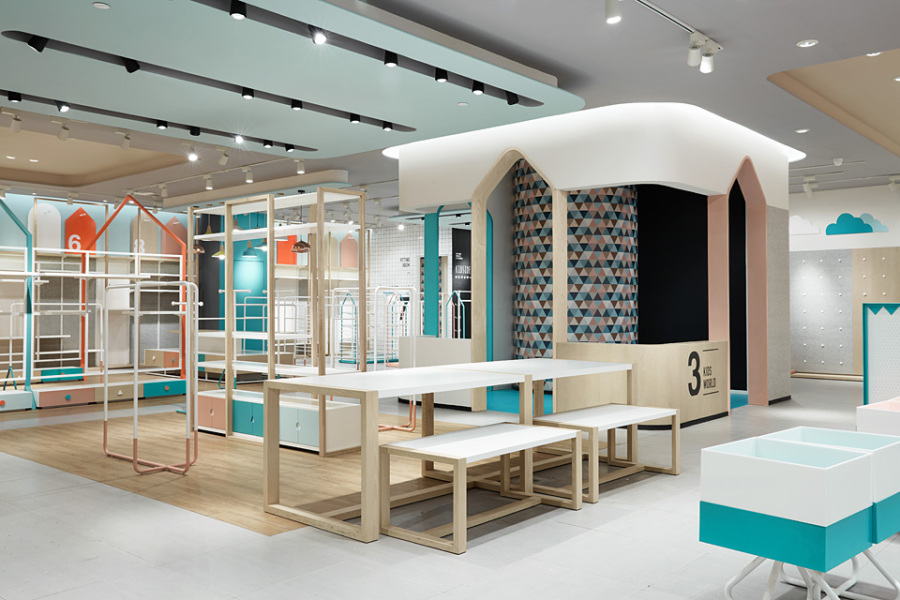 莫蒙特童装空间设计_RIGI.睿集设计空间设计作