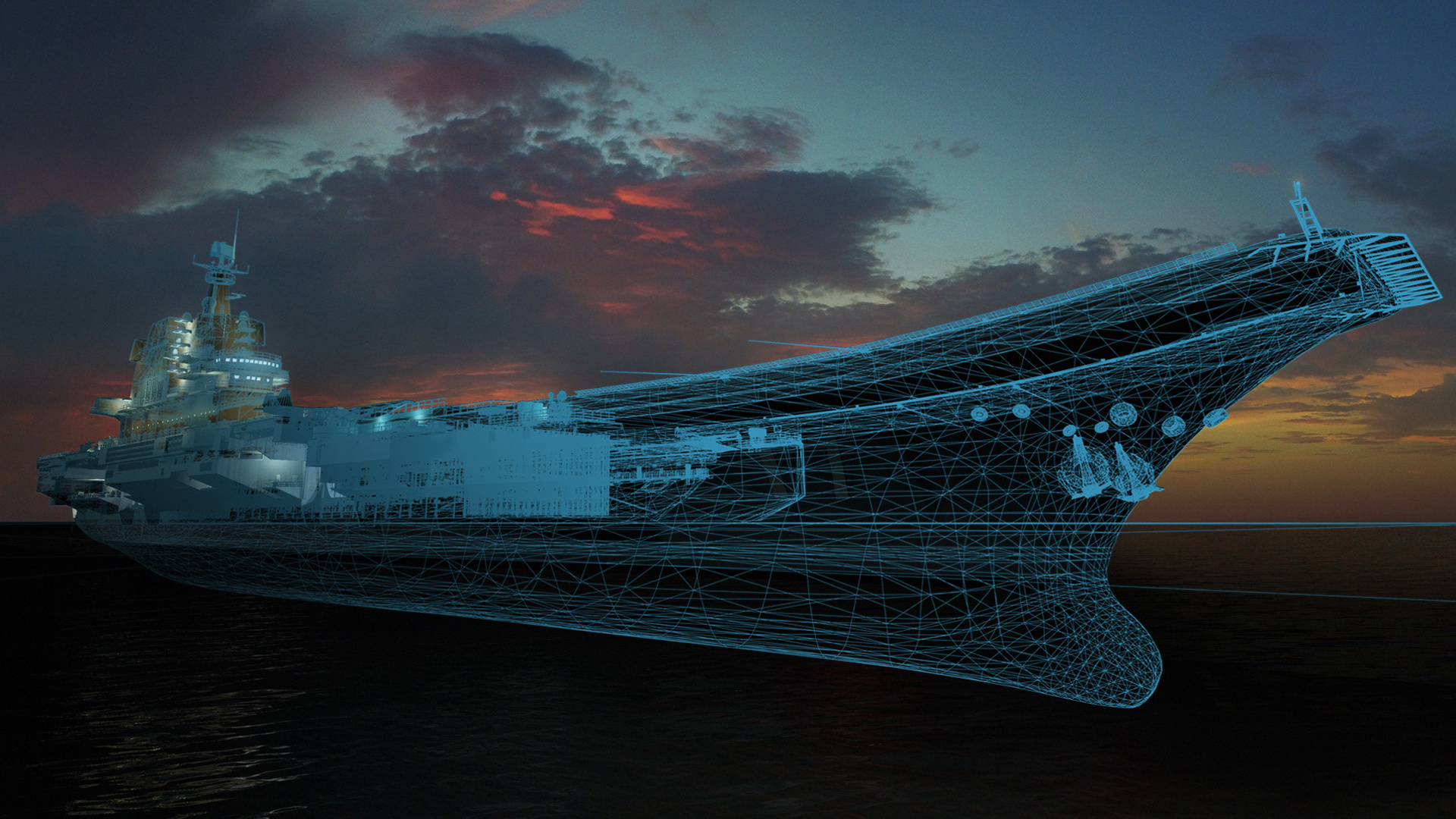 001a 辽宁舰高清cg壁纸