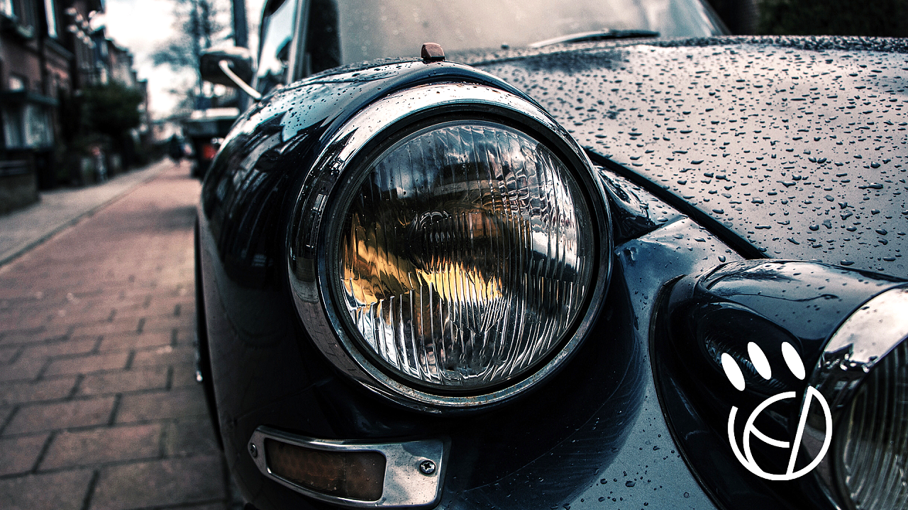 汽车大灯LED 产品标识