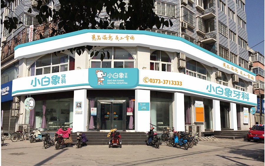 小白象牙科医院标志设计\/大拿品牌设计作品|标
