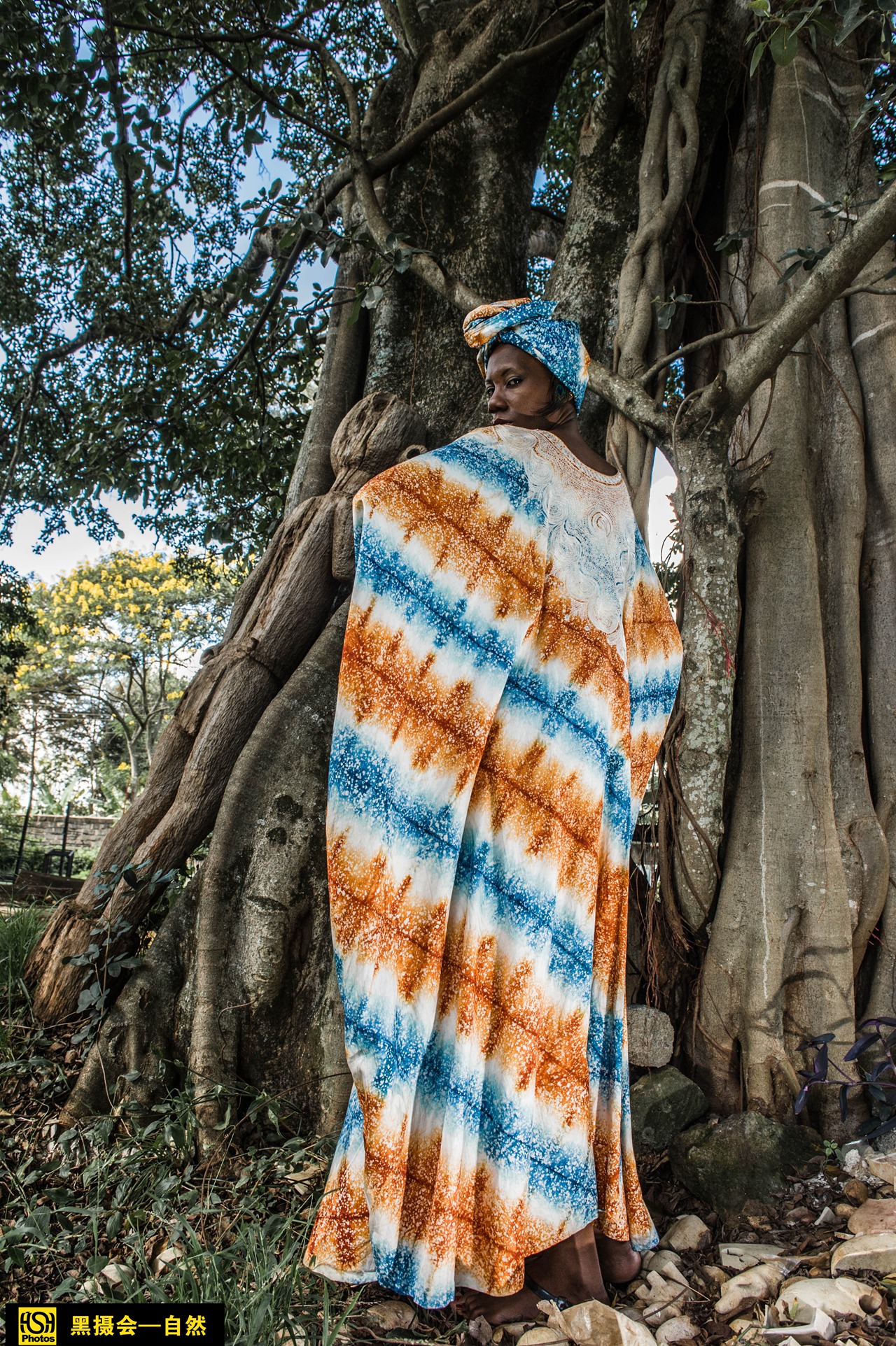 非洲女性人像微距摄影-欧莱凯设计网