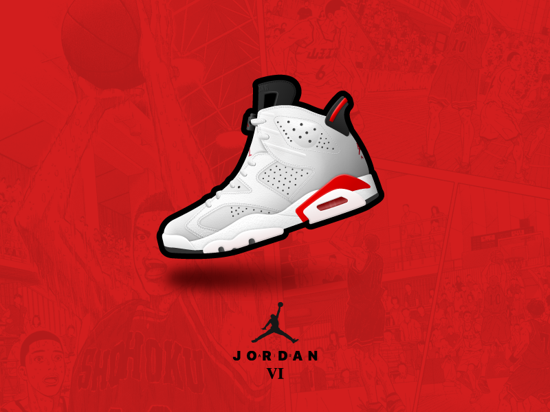 Air Jordan Series|绘画习作|插画|我叫你猜 - 原创