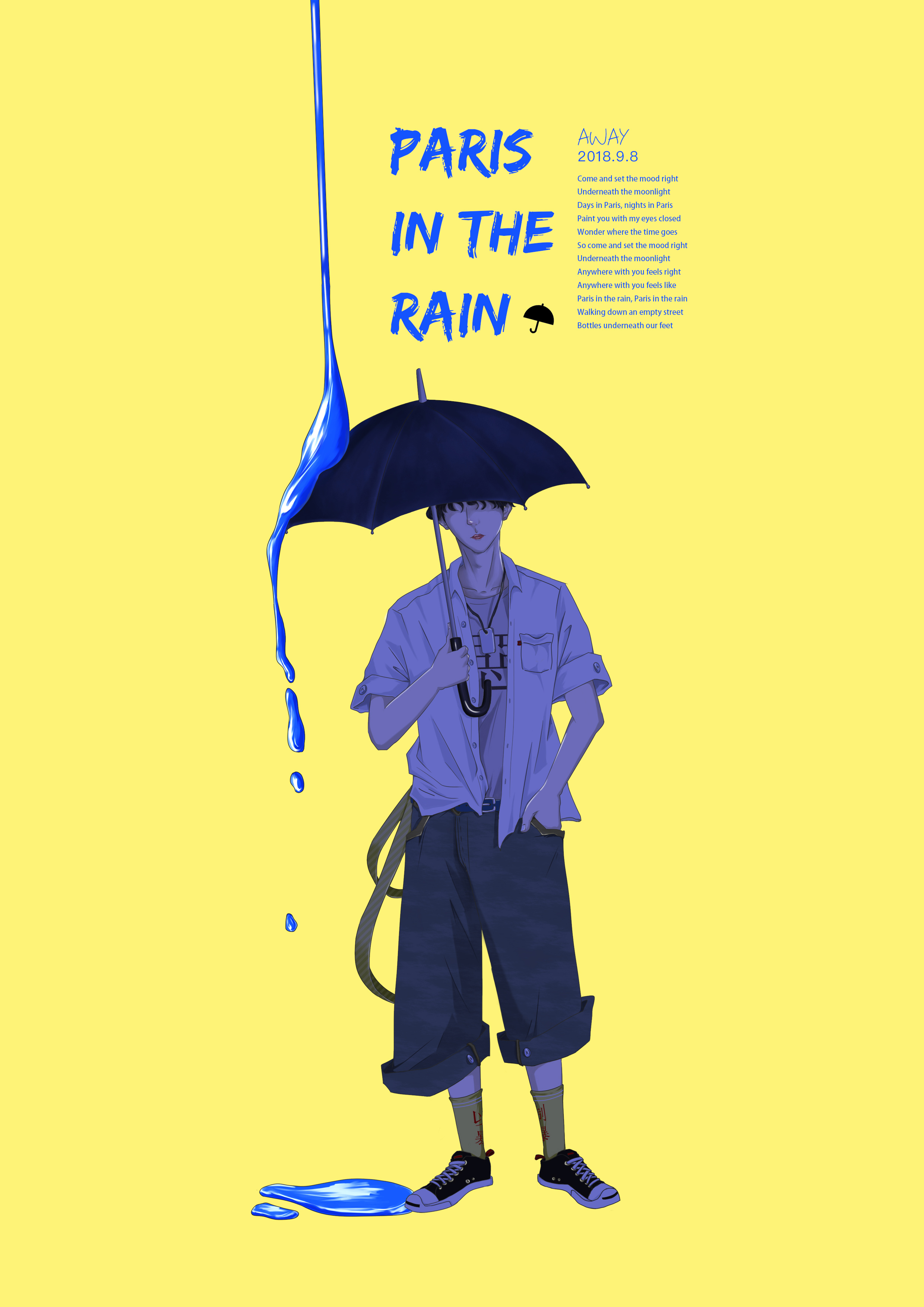 paris in the rain