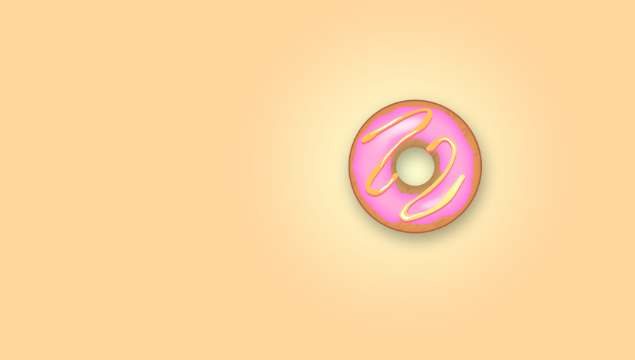 美味甜甜圈|绘画习作|插画|10109333 - 原创设计