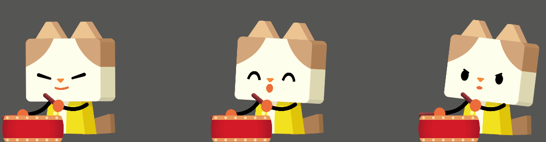 《小猫奇奇-表情系列》spine动画