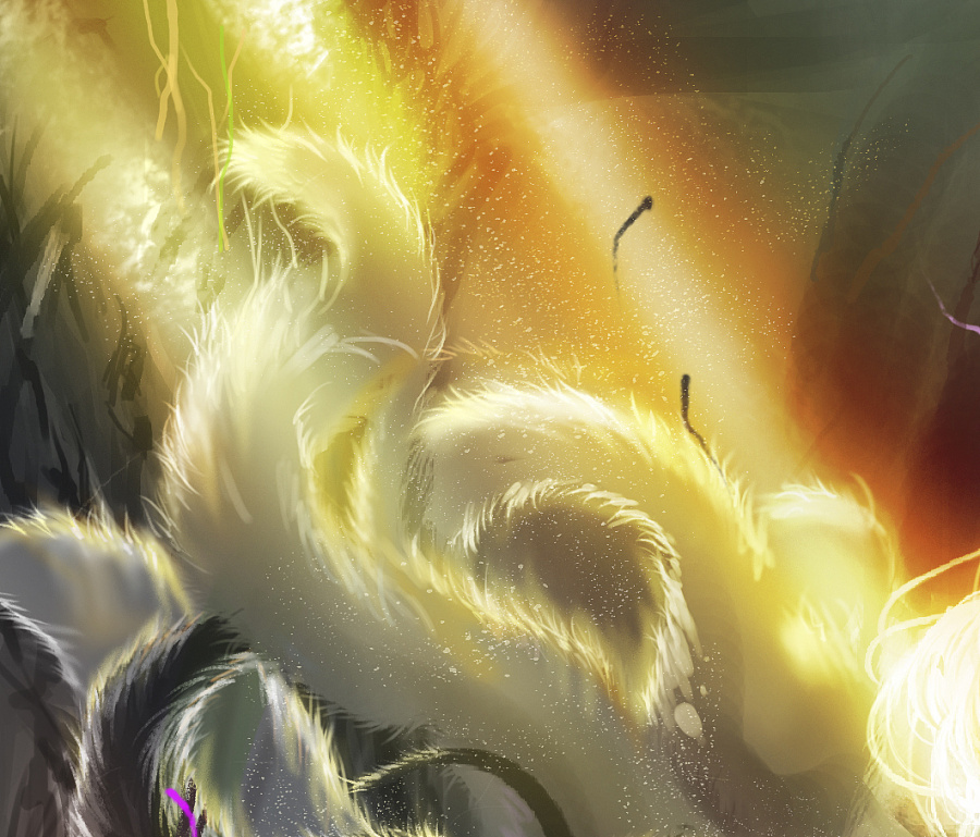 狐妖|商业插画|插画|刀田一咩咩 - 原创设计作品