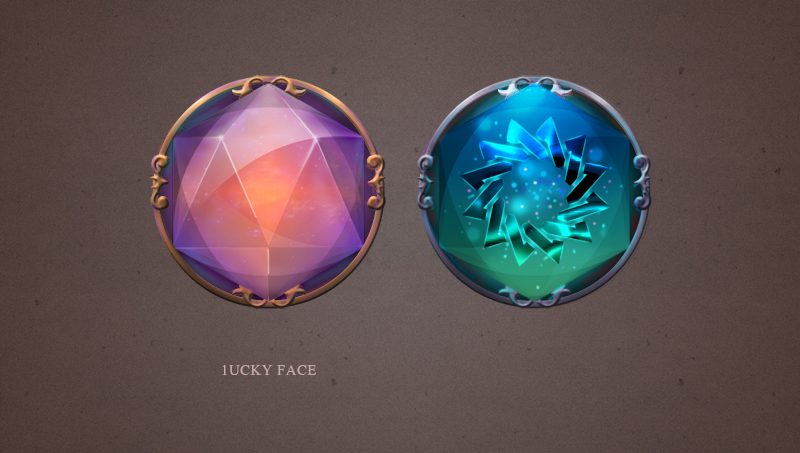 游戏UI 魔法石 水晶 按钮|游戏UI|UI|LUCKY_FA
