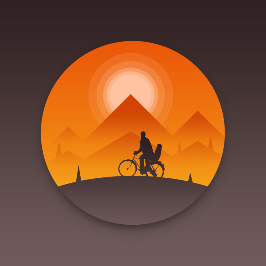 父爱如山|绘画习作|插画|cate周 - 原创设计作品