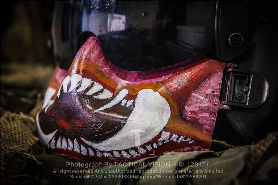 HGU-56P 头盔(仿制品) 手绘面罩|产品|摄影|游骑