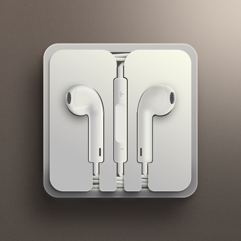 iphone 耳机|图标|GUI|Millau - 原创设计作品 - 站酷 (ZCOOL)