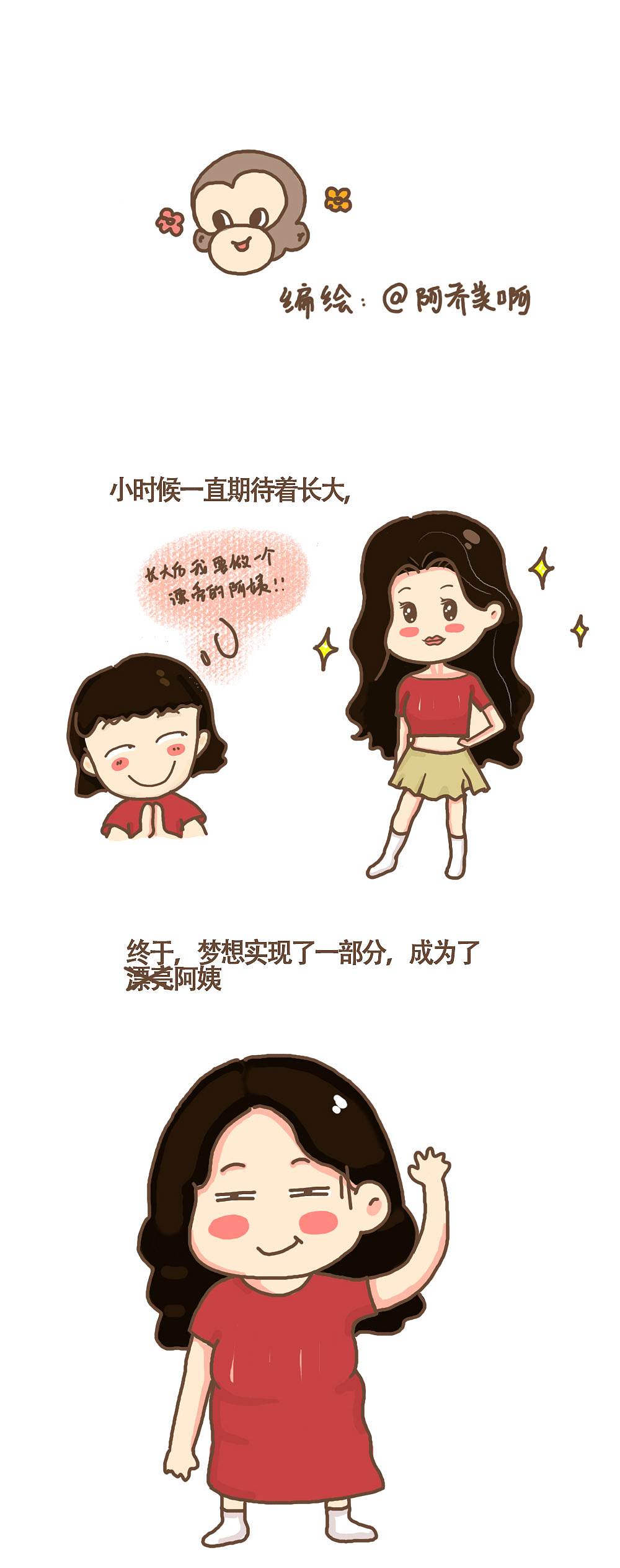 还在焦虑吗,别偷懒了.|动漫|中/长篇漫画|阿乔美啊