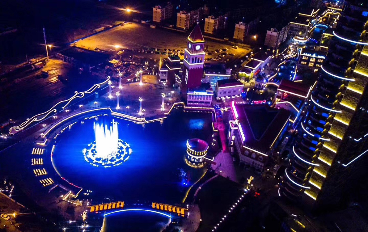 盐城欧风街个性店招与导视