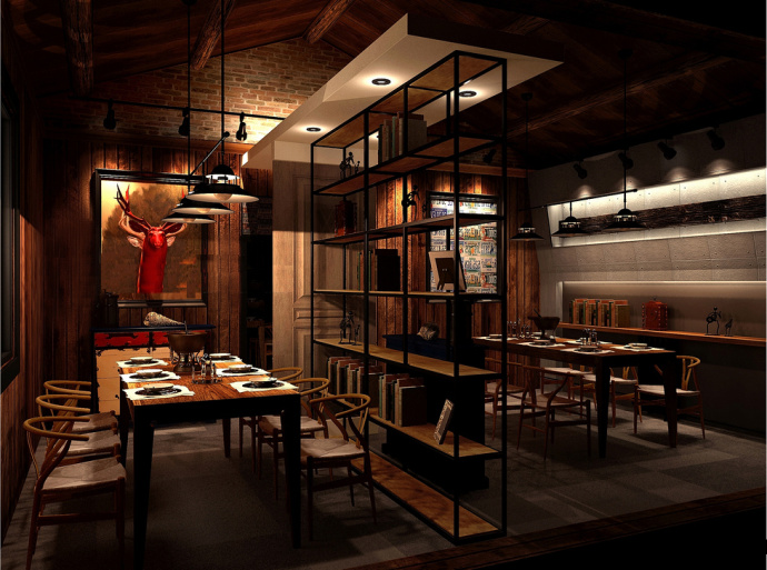 6年武侯区最有人气的主题火锅餐厅装修设计软
