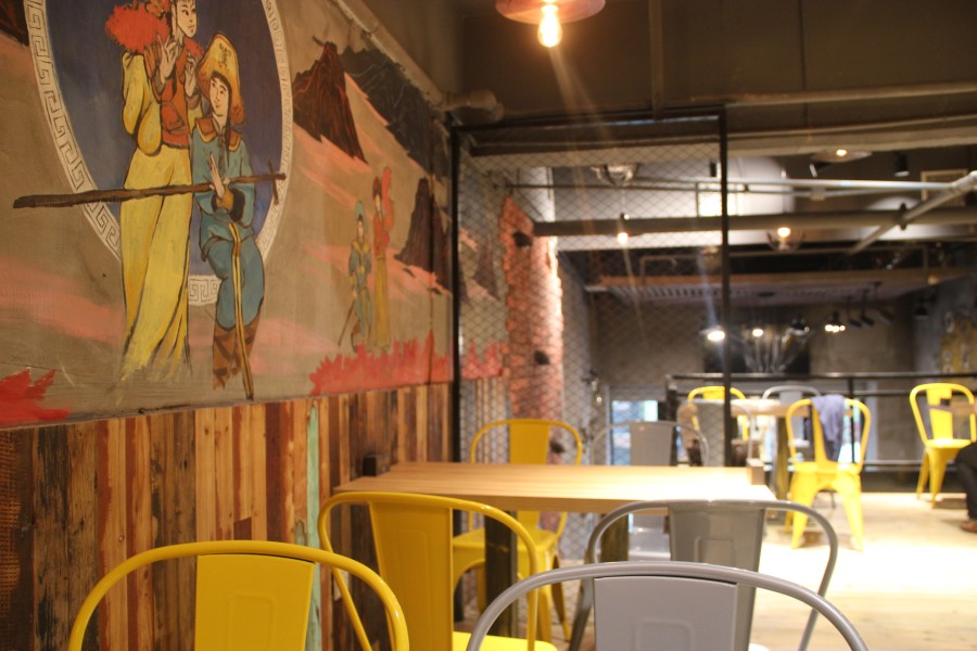 武汉某煲仔饭餐饮空间设计(实拍)|室内设计|空间