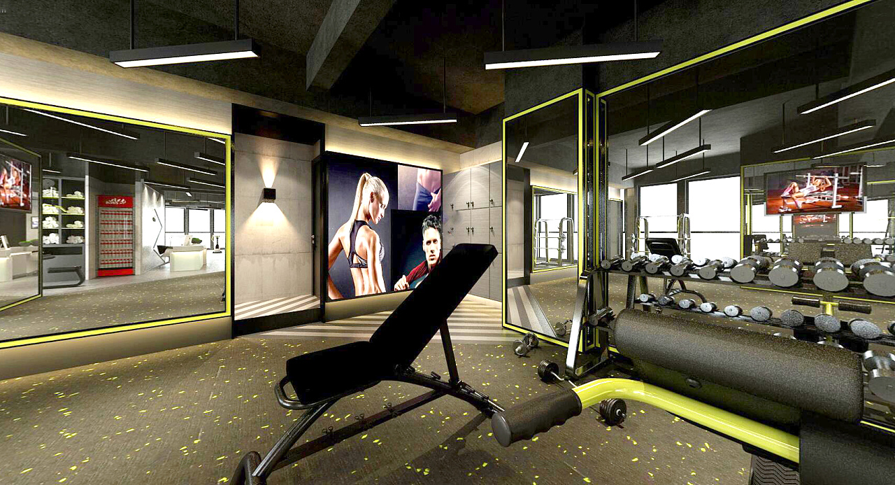 乾誉设计·刘熠作品·LEO健身工作室|空间|室内设计|乾誉设计事务所 - 原创作品 - 站酷 (ZCOOL)