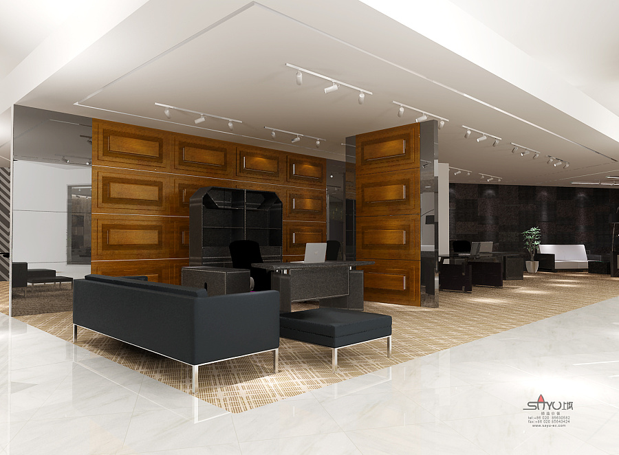 九龙优胜办公家具展厅空间装修方案说明|展示
